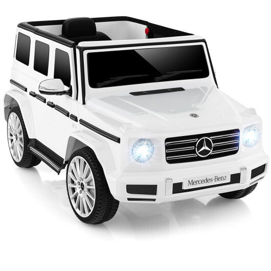 12V Battery Powered Mercedes-Benz G500 Kids Ride-on Car-Black